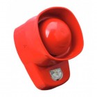 Cooper Fulleon 8500083FULL-0083X Symphoni Class C LX LED Sounder Beacon VAD - White Flash - Red Housing - NF Approved